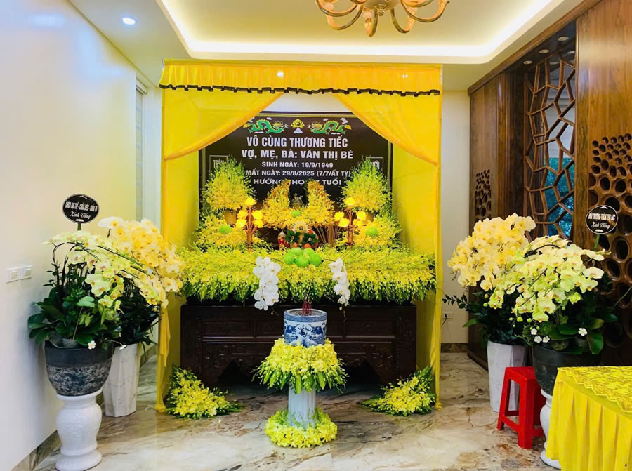 Ban tang lễ của Ban Nghĩa Trang TP Vinh