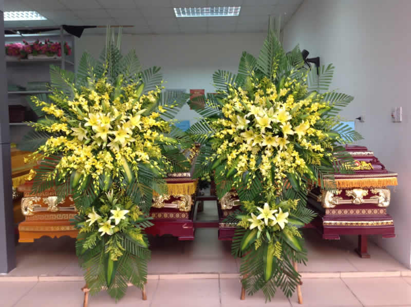 Hoa tươi tang lễ ở tại TP Vinh Nghệ An, Hà Tĩnh